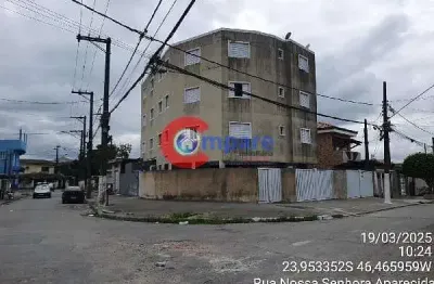Apartamento à venda 1 quarto, 1 vaga, 47m², parque continental, sao vicente - sp