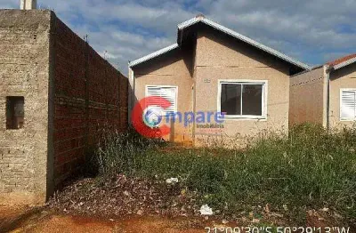 Casa à venda 2 quartos, 43m², conjunto habitacional claudionor ci, aracatuba - sp