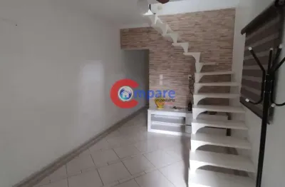 Sobrado para locação no portal dos gramados – 2 dormitórios, área de churrasco e excelente localiza