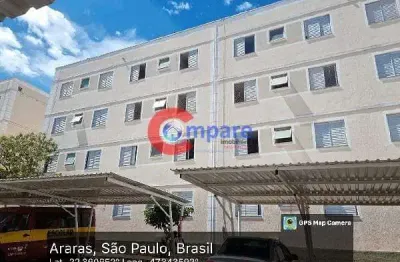 Apartamento à venda 2 quartos, 1 vaga, 95m², jardim jose ometto ii, araras - sp