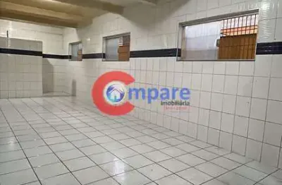 Excelente  salão comercial  para locação, 60 metros, 2 banheiros - vila nova bonsucesso, guarulhos,