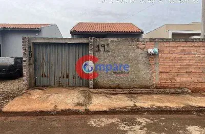 Casa à venda 3 quartos, 1 vaga, 53m², residencial jardim alvorada, chavantes - sp