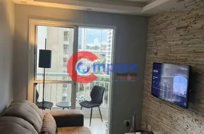 Excelente apartamento à venda,com  47 metros, 2 dormitórios, 1 vaga -  gopoúva, guarulhos, sp