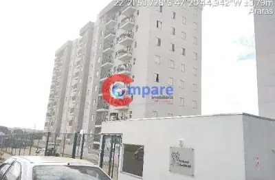 Apartamento à venda 2 quartos, 1 vaga, 61m², sitios de recreio independencia, araras - sp