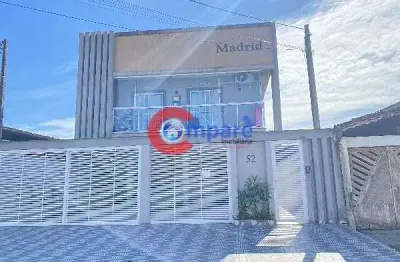 Casa à venda 2 quartos, 1 vaga, 53m², quietude, praia grande - sp