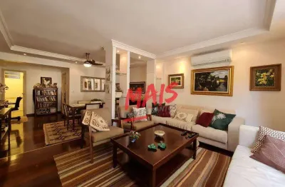 Apartamento à venda, 160 m² por r$ 1.190.000,00 - boqueirão - santos/sp