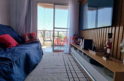 Cobertura com 3 dormitórios à venda, 157 m² por r$ 600.000,00 - vila belmiro - santos/sp