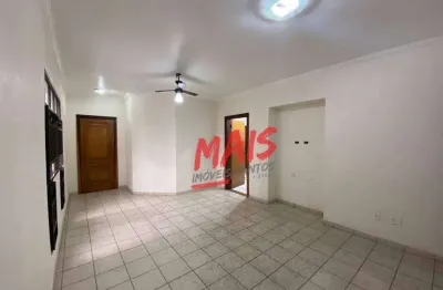 Apartamento com 2 dormitórios para alugar, 88 m² - Santos/SP