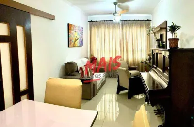 Apartamento com 2 dormitórios à venda, 127 m² por r$ 580.000,00 - embaré - santos/sp