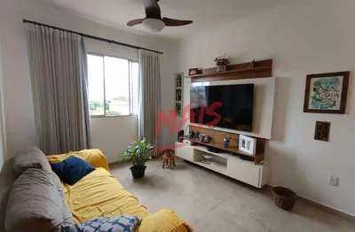 Aparecida: 2 dormitórios, dependência de empregada, garagem