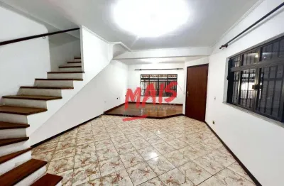 Casa com 4 quartos para alugar no Embaré, Santos 