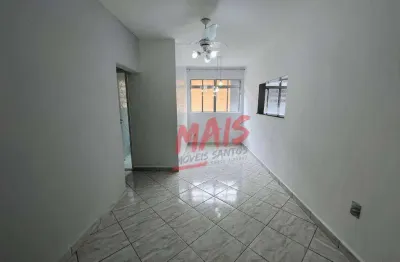 Apartamento com 2 dormitórios para alugar, 70 m² - estuário - santos/sp