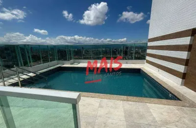 Apartamento com 2 dormitórios à venda, 57 m²  - embaré - santos/sp