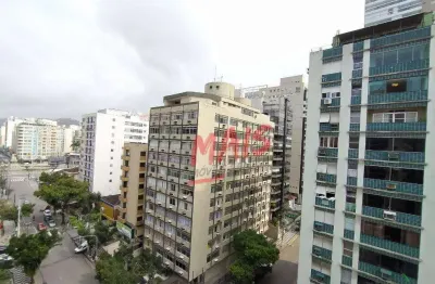 Apartamento próximo praia do gonzaga, 1 quarto, 55 m² - santos/sp