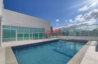 Apartamento porteira fechada, com 2 quartos,  à venda, 68 m² - embaré - santos/sp