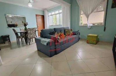 Apartamento com 1 dormitório à venda, 72 m² aparecida - santos/sp