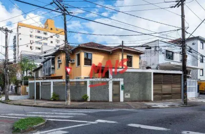 Sobrado comercial de esquina  no embaré - santos/sp