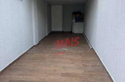 Casa com 3 dormitórios à venda, 200 m² por r$ 1.600.000,00 - boqueirão - santos/sp