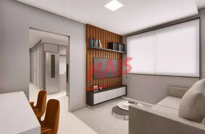 Apartamento com 2 quartos à venda no Macuco, Santos 