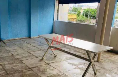 Sobrado com 2 dormitórios à venda, 90 m²  - estuário - santos/sp