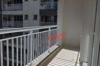 Apartamento com 1 dormitório à venda, 49 m²  - encruzilhada - santos/sp