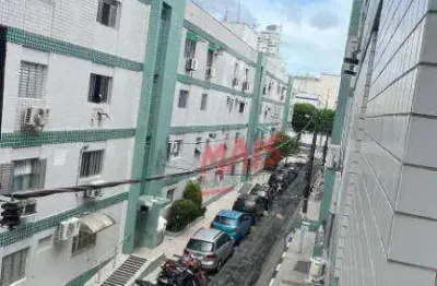 Apartamento com 3 dormitórios à venda, 72 m²  - aparecida - santos/sp