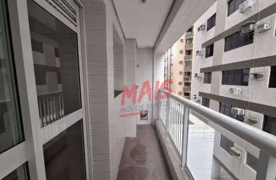 Apartamento à venda, 82 m² por r$ 845.000,00 - aparecida - santos/sp