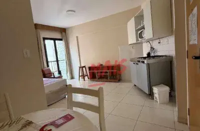 Flat com 1 quarto à venda no Gonzaga, Santos 