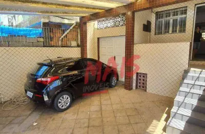 Sobrado com 4 dormitórios à venda, 280 m² - vila belmiro - santos/sp