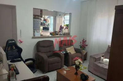 Apartamento com 2 dormitórios à venda, 84 m² - aparecida - santos/sp