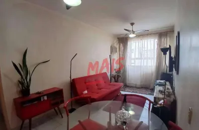 Apartamento com 2 dormitórios à venda, 89 m² por - josé menino - santos/sp
