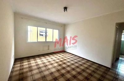 Apartamento com 2 dormitórios à venda, 88 m² - embaré - santos/sp