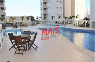 Apartamento à venda, 94 m² por r$ 930.000,00 - ponta da praia - santos/sp