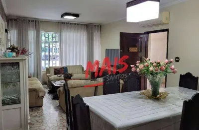 Casa com 3 dormitórios à venda - gonzaga - santos/sp
