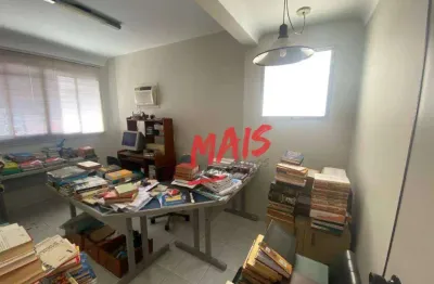 Sala comercial com 2 salas à venda no Gonzaga, Santos 