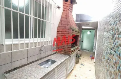 Casa com 3 dormitórios à venda, 135 m² por r$ 750.000,00 - ponta da praia - santos/sp