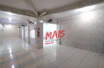 Loja térrea de esquina para alugar na zona noroeste, santos