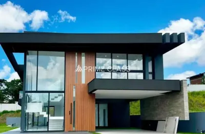 Casa em condomínio fechado com 4 quartos à venda na amilton da silva amorim, 1850, floresta, nova santa rita por r$ 2.500.000