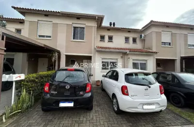 Casa em condomínio fechado com 3 quartos à venda na rua aurora, 1200, marechal rondon, canoas por r$ 850.000