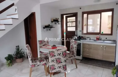 Casa em condomínio fechado com 2 quartos à venda na rua cantegril, 925, jardim krahe, viamão por r$ 295.000
