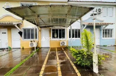 Casa em condomínio fechado com 2 quartos à venda na avenida guilherme schell, 1250, rio branco, canoas por r$ 265.000