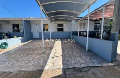 Casa em condomínio fechado com 2 quartos à venda na rua roberto francisco behrens, 200, mato grande, canoas por r$ 234.000