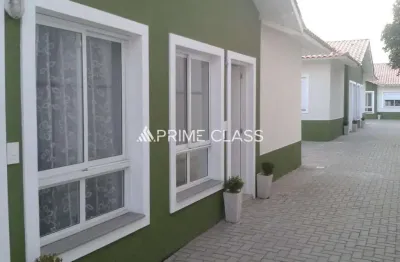 Casa em condomínio fechado com 2 quartos à venda na rua tamoio, 2762, niterói, canoas por r$ 269.000