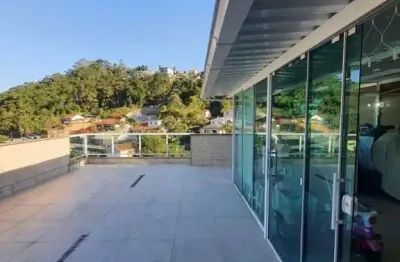 Cobertura para venda em teresópolis, tijuca, 3 dormitórios, 2 suítes, 1 banheiro, 2 vagas