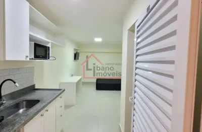 Kitnet / stúdio para alugar na rua condessa de pinhal, 497, cidade universitária, campinas, 18 m2 por r$ 1.700