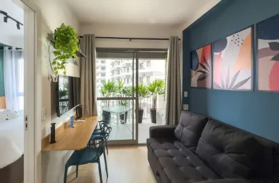 Studio 27m no Nex One Itaim | Porteira Fechada | Alta Renda com Airbnb | Av. Santo Amaro – Faria Lima, JK e Vila Olímpia