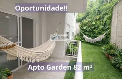Condomínio Parque dos Pássaros, Av. Albert Bartholome, Jardim das Vertentes, Butantã, Apartamento Garden 82m² à Venda