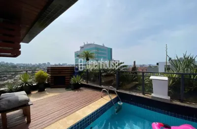 Cobertura para venda e locação 209m² c suíte e 2 vagas no parque iguatemi chácar