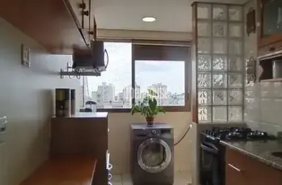 Apartamento semi-mobiliado de 3 quartos com suíte 2 vagas cobertas