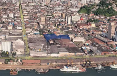 Galpão comercial no centro de santos área próxima do porto de santos 4200m